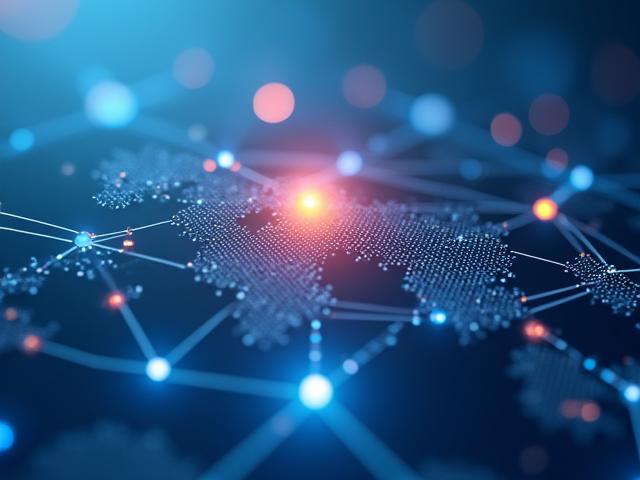 光が差し込む抽象的なジオメトリックデザイン。プロフェッショナルなイメージ。